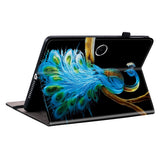 OnePlus Pad Lite EIDERWOOD Kunstskinn Flipp Deksel med Motiv - Påfugl