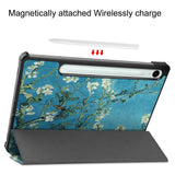 EIDERWOOD Samsung Galaxy Tab S11 / S10 Lite Kunstskinn Flipp Deksel med Motiv - Tre