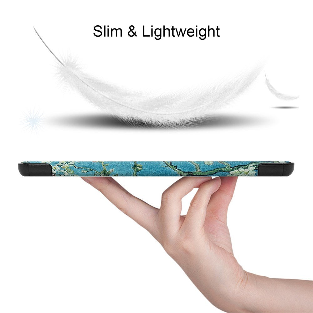 EIDERWOOD Samsung Galaxy Tab S11 / S10 Lite Kunstskinn Flipp Deksel med Motiv - Tre