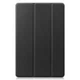 EIDERWOOD Samsung Galaxy Tab S11 / S10 Lite Tri-Fold Kunstskinn Flip Deksel – Svart