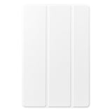 EIDERWOOD Samsung Galaxy Tab S11 / S10 Lite Tri-Fold Kunstskinn Flip Deksel – Hvit