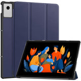 Lenovo Idea Tab Plus 12,1" EIDERWOOD Kunstskinn Flip Deksel med Flippfunksjon – Blå