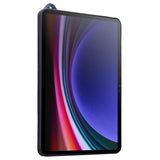 EIDERWOOD Samsung Galaxy Tab S11 Ultra Hard Plastdeksel i Kunstskinn med Håndtak - Mørk Blå