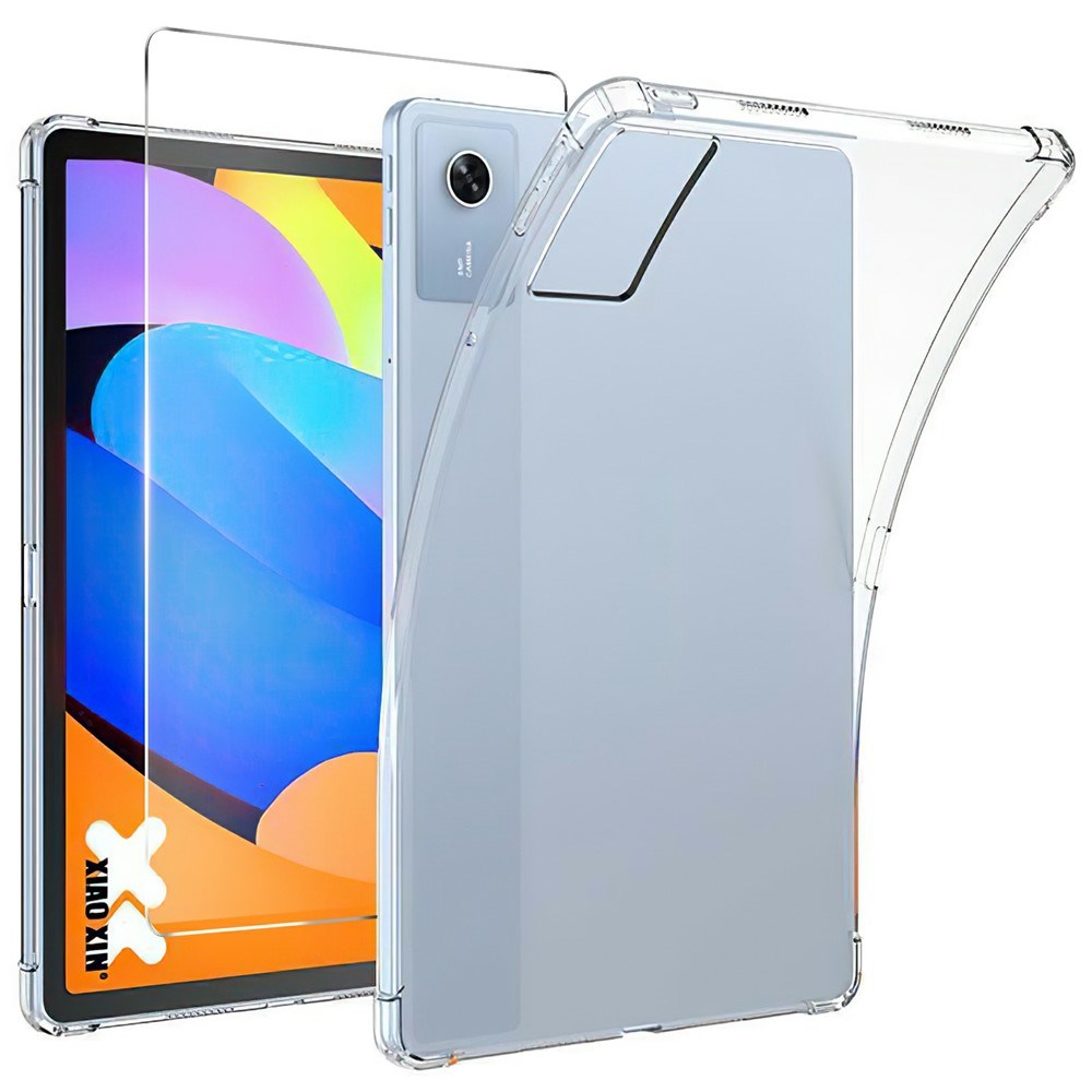 Lenovo Idea Tab 11 EIDERWOOD Fleksibelt Plast Deksel med Skjermbeskytter - Gjennomsiktig