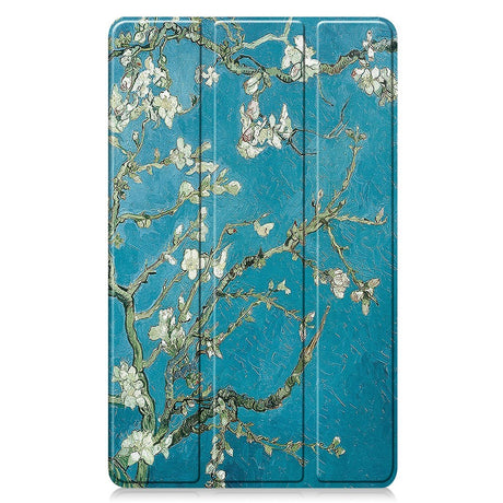 EIDERWOOD Samsung Galaxy Tab A11 Kunstskinn Flipp Deksel med Motiv - Blomster