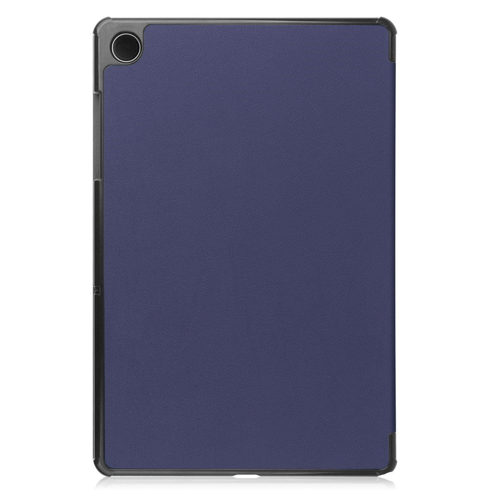 Samsung Galaxy Tab A11+ (Plus) EIDERWOOD Kunstskinn Deksel med Stativfunksjon - Mørk Blå