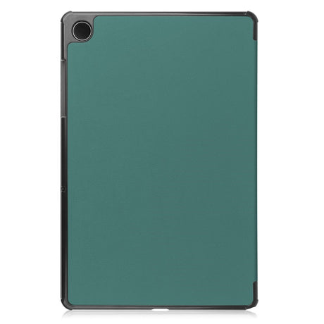 Samsung Galaxy Tab A11+ (Plus) EIDERWOOD Kunstskinn Deksel med Stativfunksjon - Grønn