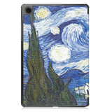Samsung Galaxy Tab A11+ (Plus) EIDERWOOD Kunstskinn Flipp Deksel med Motiv - Stjernehimmel