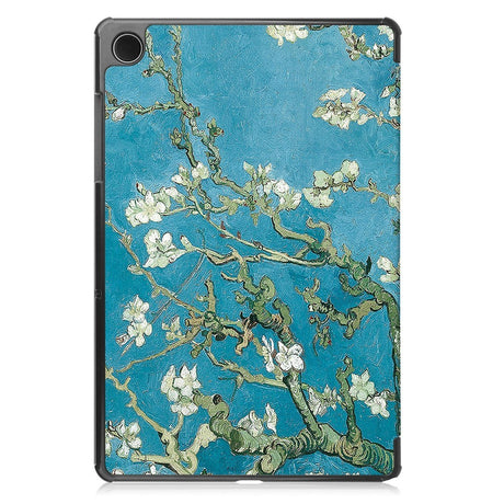 Samsung Galaxy Tab A11+ (Plus) EIDERWOOD Kunstskinn Flipp Deksel med Motiv - Blomster
