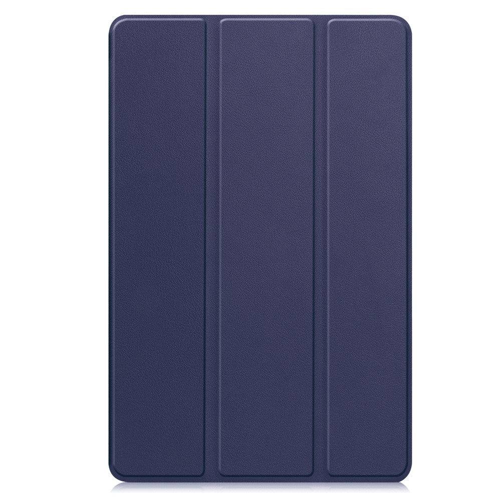 Samsung Galaxy Tab S11 Ultra EIDERWOOD Skinn Deksel m. Stativfunksjon - Blå