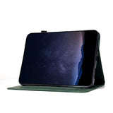 Lenovo Idea Tab Pro / Tab P12 Pro EIDERWOOD Flippdeksel med Blomstertrykk - Grønn