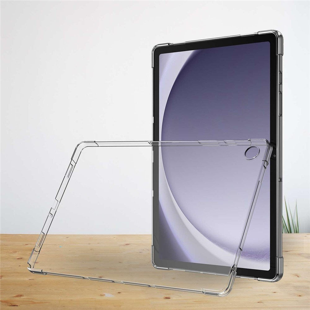 Samsung Galaxy Tab A11+ (Plus) EIDERWOOD Fleksibelt Plast Deksel inkl. Herdet Glassbeskytter - Gjennomsiktig