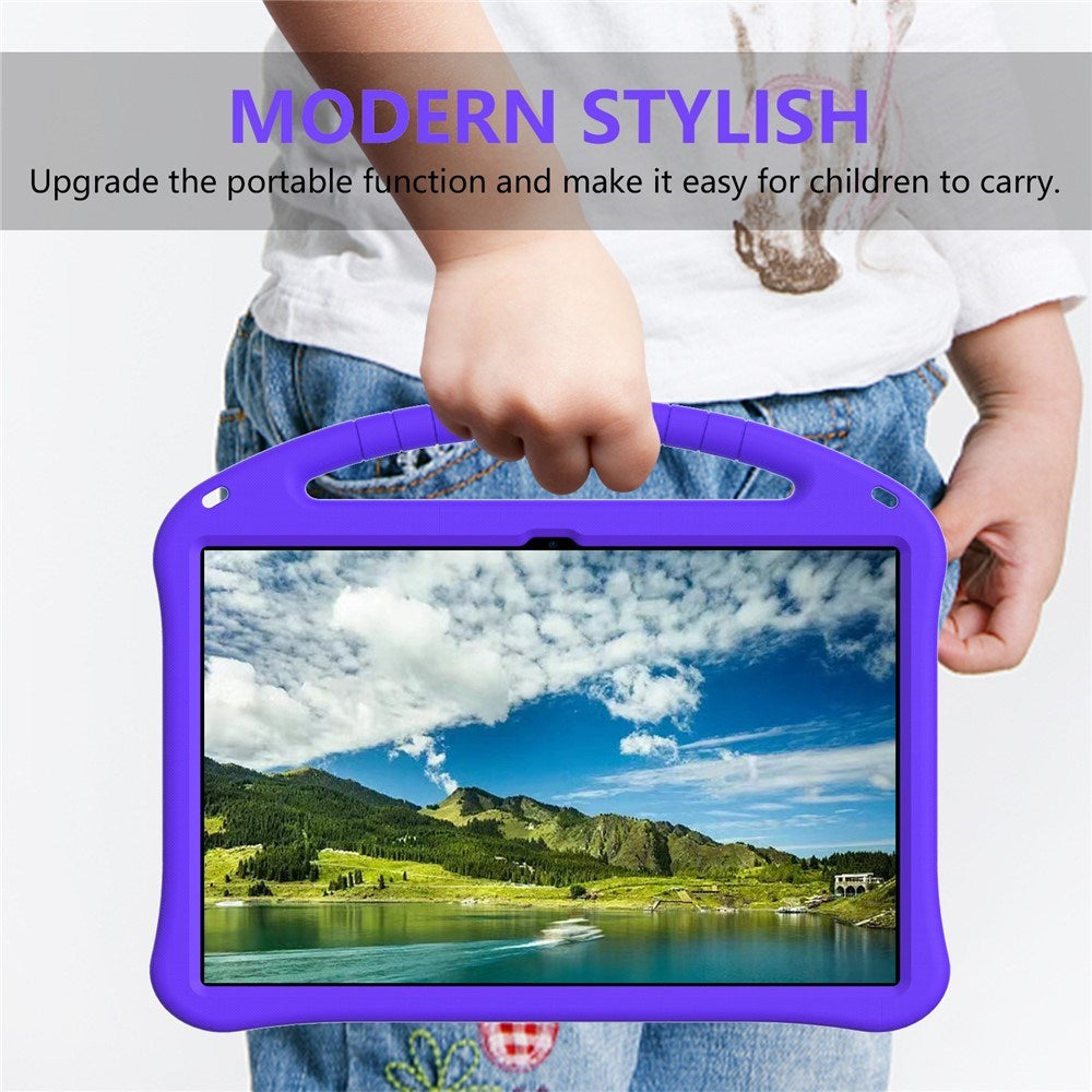 Samsung Galaxy Tab S11 Ultra EIDERWOOD Barnedeksel med Stativfunksjon – Lilla
