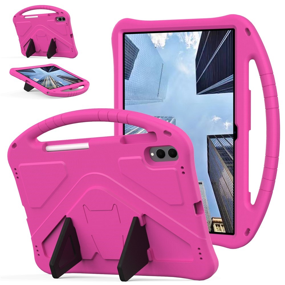 Samsung Galaxy Tab S11 Ultra EIDERWOOD Barnedeksel med Stativfunksjon – Rosa
