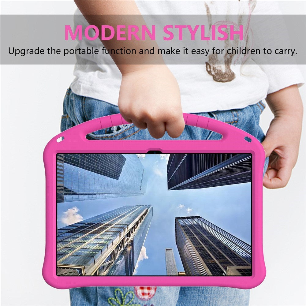 Samsung Galaxy Tab S11 Ultra EIDERWOOD Barnedeksel med Stativfunksjon – Rosa