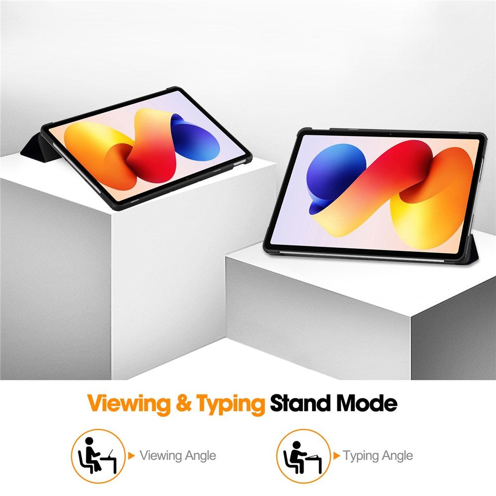 Xiaomi Redmi Pad 2 Pro EIDERWOOD Kunstskinn Flipp Deksel med Motiv - "Don't Touch Me"