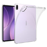 Oppo Pad 5 EIDERWOOD Fleksibelt Plast Deksel m. Støtabsorberende Hjørner - Gjennomsiktig