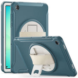 Samsung Galaxy Tab A11+ (Plus) EIDERWOOD Støtsikkert Deksel med 360 Graders Roterbar Støtte - Grønn
