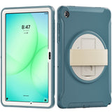 Samsung Galaxy Tab A11+ (Plus) EIDERWOOD Støtsikkert Deksel med 360 Graders Roterbar Støtte - Grønn