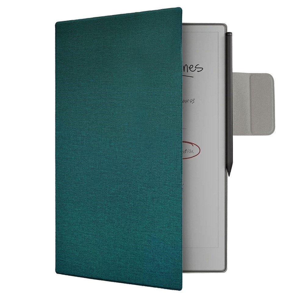 EIDERWOOD ReMarkable Paper Pro Move Magnetisk Kunstskinn Flip Deksel - Grønn