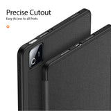 Xiaomi Pad 8 / 8 Pro / 7 / 7 Pro DUX DUCIS Tri-Fold Kunstskinn Flip Deksel - Svart