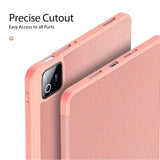 Xiaomi Pad 8 / 8 Pro / 7 / 7 Pro DUX DUCIS Tri-Fold Kunstskinn Flip Deksel - Rosa