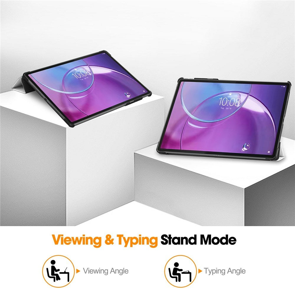 Lenovo Idea Tab Pro Gen2 13" EIDERWOOD Kunstskinn Deksel med Stativfunksjon – Sovende Kat