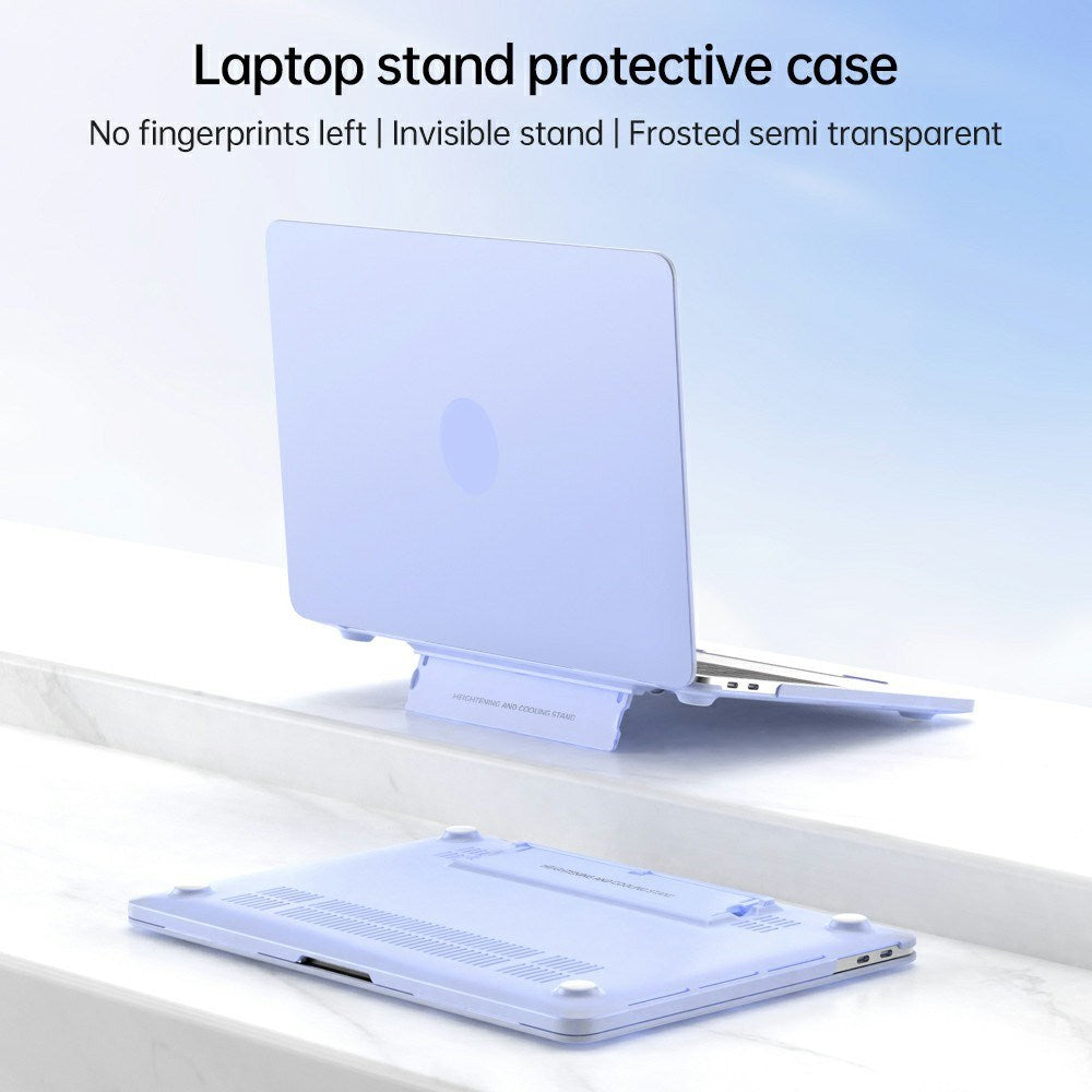 EIDERWOOD MacBook Neo 13 A18 Pro (2026) Deksel med Stativfunksjon - Blå