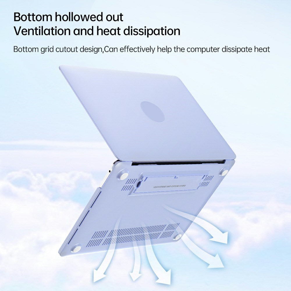 EIDERWOOD MacBook Neo 13 A18 Pro (2026) Deksel med Stativfunksjon - Rosa