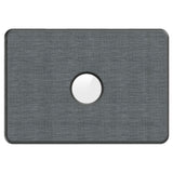 MacBook Neo 13 A18 Pro (2026) EIDERWOOD Deksel med Logoutskjæring & Stativfunksjon – Grå