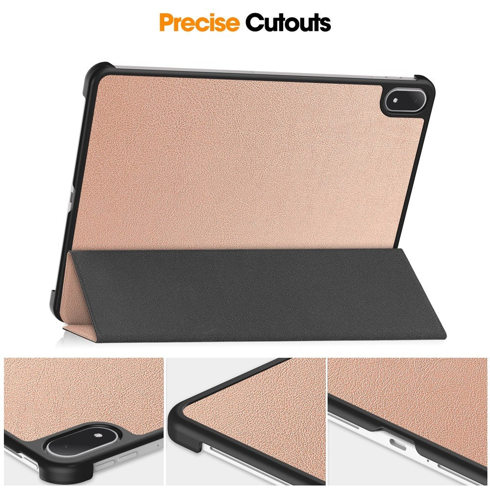 OnePlus Pad 4 EIDERWOOD Flipdeksel i Kunstskinn - Rose Gold