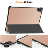 OnePlus Pad 4 EIDERWOOD Flipdeksel i Kunstskinn - Rose Gold