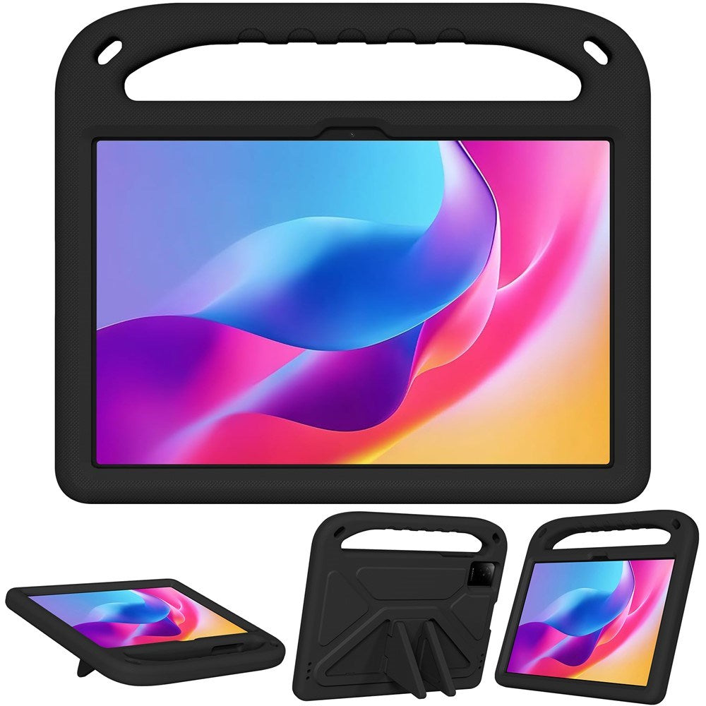 TCL Tab 10L Gen 4 EIDERWOOD Barne Deksel m. Håndtak & Stativ - Svart