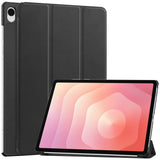 Samsung Galaxy Tab S12+ (Plus) EIDERWOOD Kunstskinn Deksel med Stativfunksjon - Svart
