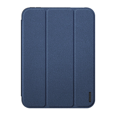 iPad Mini (2026) 8. Gen. DUX DUCIS DOMO Tri-Fold Kunstskinn Flip Deksel - Blå