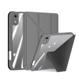iPad Mini (2026) 8. Gen. DUX DUCIS MAGI Origami Hybrid Flip Deksel m. Ståfunksjon - Grå