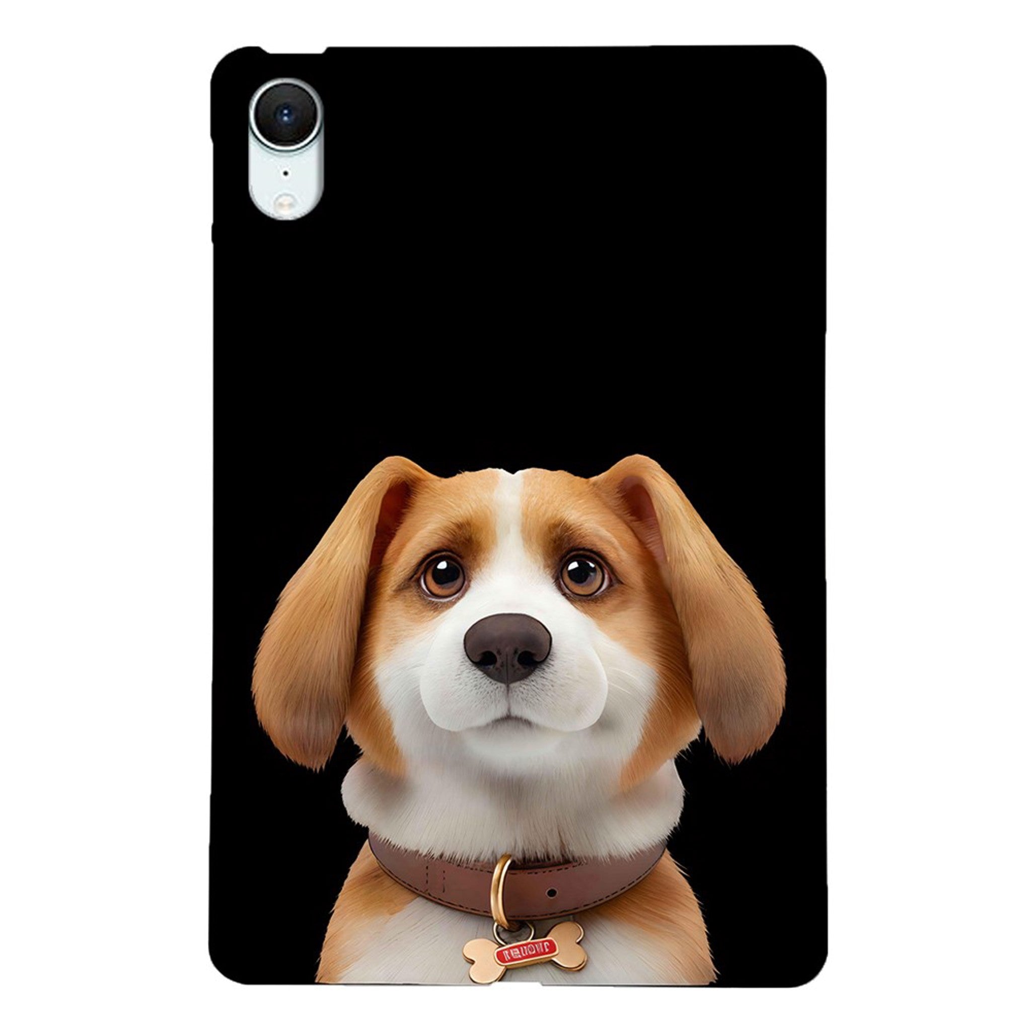 iPad Mini (2026) 8. Gen. EIDERWOOD Fleksibelt Plast Deksel - Hund (Beagle-Harrier)