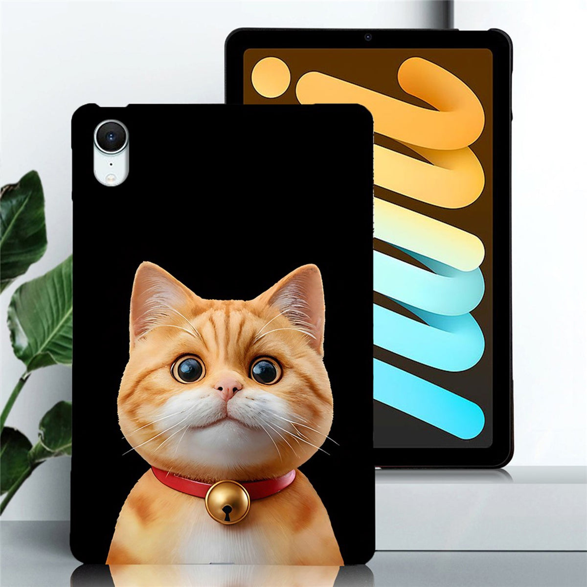 iPad Mini (2026) EIDERWOOD Fleksibelt Plast Deksel - Katt