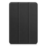 iPad Mini (2026) 8. Gen. EIDERWOOD Kunstskinn Tri-Fold Flip Deksel m. Støttefunksjon - Svart