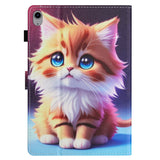 iPad Mini (2026) 8. Gen. EIDERWOOD Kunstskinn Flip Deksel m. Kortholder - Katt