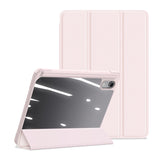 iPad Mini (2026) 8. Gen. DUX DUCIS TOBY Tri-Fold Kunstskinn Flip Deksel m. Ståfunksjon - Rosa