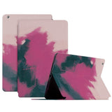 EIDERWOOD iPad 4 / 3 / 2 Kunstskinn Flip Deksel m. Mønster - Pink