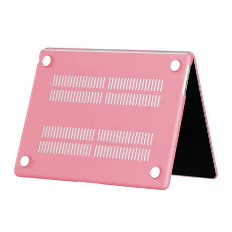 MacBook Air 13" M5/M4/M3/M2 (2026-2022) Matt Plast Deksel – Pink