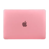 MacBook Air 13" M5/M4/M3/M2 (2026-2022) Matt Plast Deksel – Pink