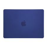 MacBook Air 13" M5/M4/M3/M2 (2026-2022) Matt Plast Deksel – Mørk Blå