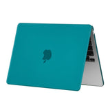 MacBook Air 13" M5/M4/M3/M2 (2026-2022) Matt Plast Deksel – Grønn