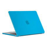 MacBook Air 13" M5/M4/M3/M2 (2026-2022) Matt Plast Deksel – Blå
