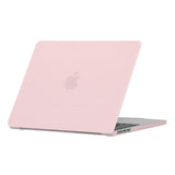 MacBook Air 13" M5/M4/M3/M2 (2026-2022) Matt Plast Deksel – Rosa