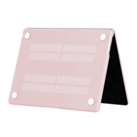 MacBook Air 13" M5/M4/M3/M2 (2026-2022) Matt Plast Deksel – Rosa