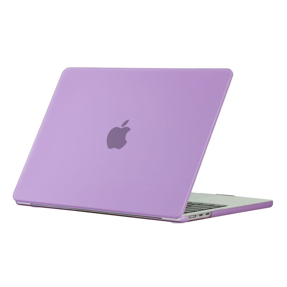 MacBook Air 13" M5/M4/M3/M2 (2026-2022) Matt Plast Deksel – Lilla